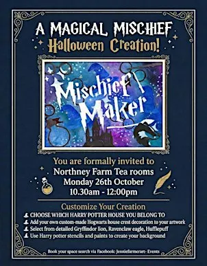 Mischief Maker: A Magical Halloween Art Workshop