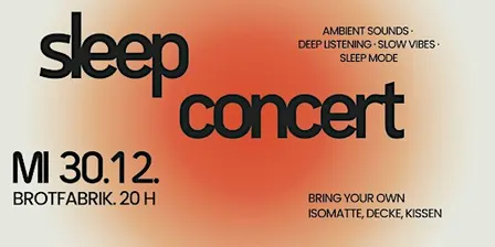 SLEEP CONCERT