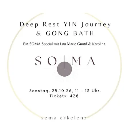 "Deep Rest" Yin Journey & GONG Bath