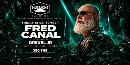 Fred Canal supported by Drexel JR at Mustache Bangkok