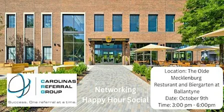 Carolinas Referral Group - Small Business Networking Social