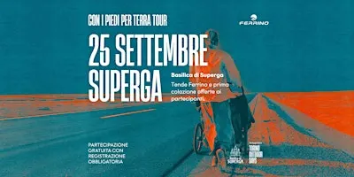 Tendata sotto le stelle a Superga con Pieroad