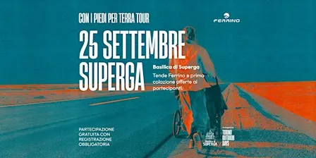 Tendata sotto le stelle a Superga con Pieroad