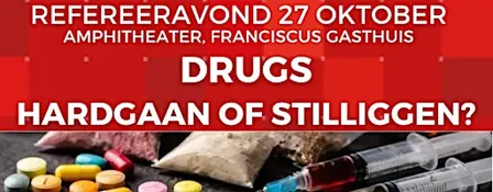 Refereeravond : Drugs, hardgaan of stilliggen?