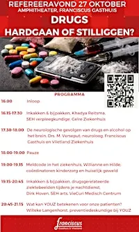 Refereeravond : Drugs, hardgaan of stilliggen?