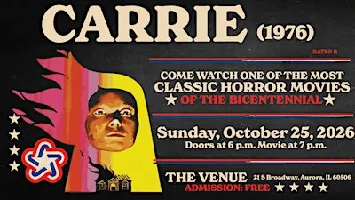 THE VENUE PRESENTS HORROR CLASSIC “CARRIE” (FREE)