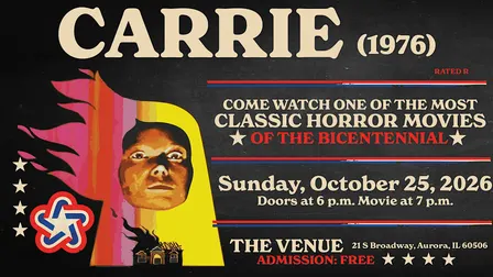THE VENUE PRESENTS HORROR CLASSIC “CARRIE” (FREE)