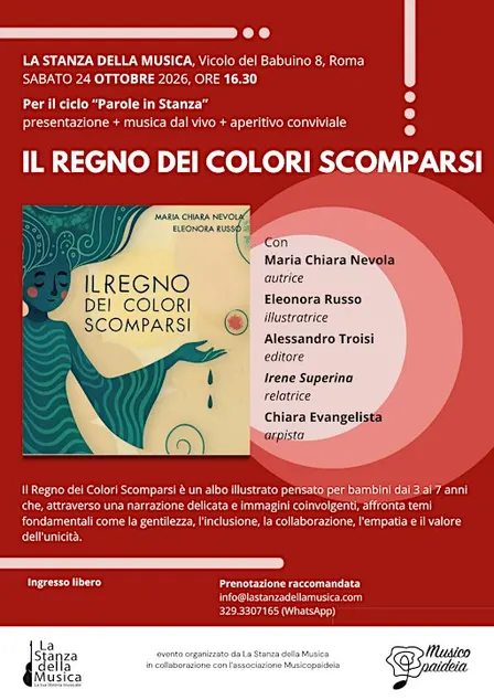 Presentazione libro "Il Regno dei Colori scomparsi", di Chiara Nevola
