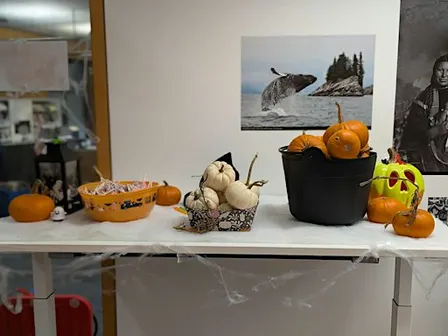 Petrifying Pumpkin Painting