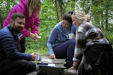 Wild Wellbeing days at Foxburrow