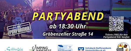 Festabend Jubiläum Feuerwehr Geiselbullach mit „Die Performer"