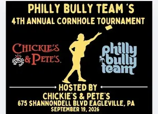 4th Annual Cornhole Tournament Benefiting Philly Bully Team