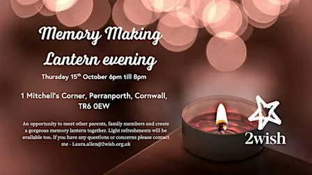 Memory making lantern evening