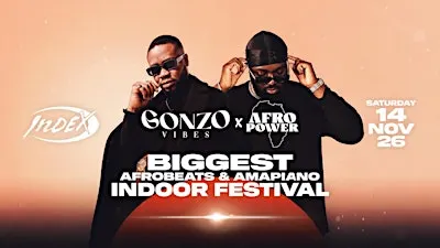 GONZO VIBES x AFRO POWER – GRAND OPENING INDEX SCHÜTTORF