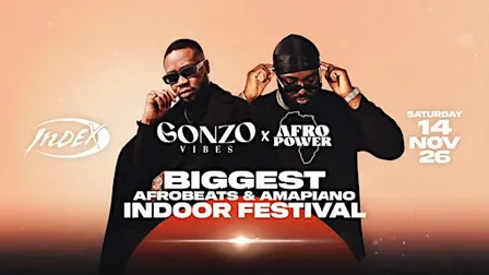 GONZO VIBES x AFRO POWER – GRAND OPENING INDEX SCHÜTTORF