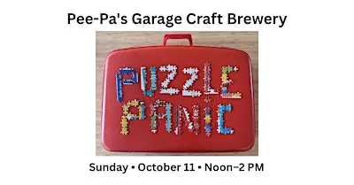 Puzzle Panic at Pee-Pa’s Garage Craft Brewery
