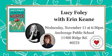 Lucy Foley Discusses Murder at the Grand Alpine Hotel with Erin Keane