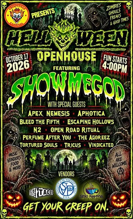Creepsville Carnival Open House Helloween