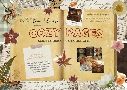 The Lotus Lounge Presents: Cozy Pages ✨