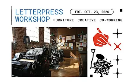 Type Together: A Hands-On Letterpress Workshop