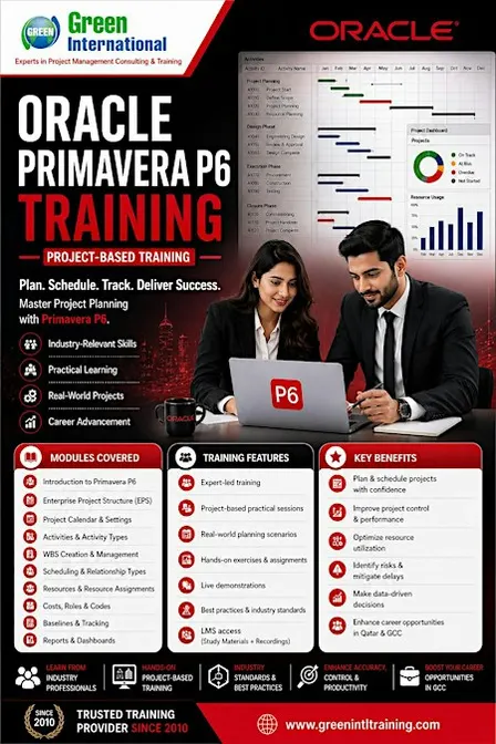 Primavera P6 Training Course in Qatar