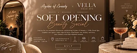 Soft Opening Beauty Social