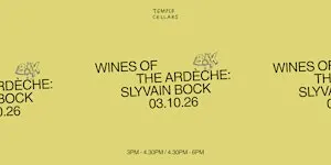Wines of the Ardeche: Sylvain Bock (FR)