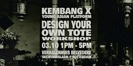 KEMBANG X YAP: DESIGN YOUR OWN TOTE WORKSHOP