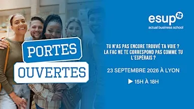 PORTES OUVERTES RENTRÉE 2026 LYON