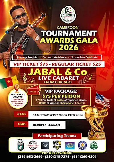 COLUMBUS CAMEROON TOURNAMENT AWARDS GALA