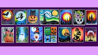 Brews and Brushes: Halloween Celebrations (all tickets are BOGO!)