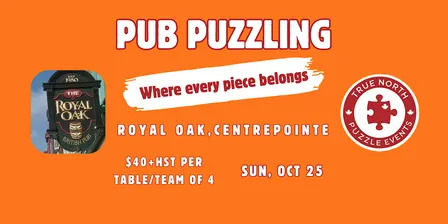 Speed Puzzle Competition - Sunday Oct 25, 2026