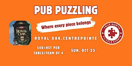 Speed Puzzle Competition - Sunday Oct 25, 2026