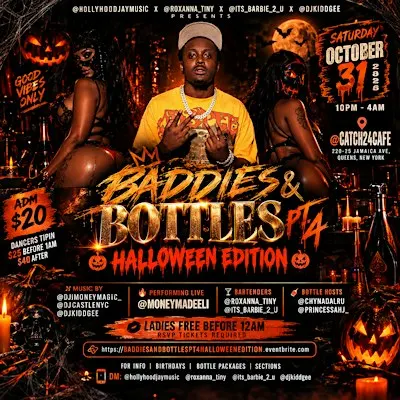 BADDIES & BOTTLES PT.4 HALLOWEEN EDITION