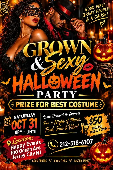 Grown & Sexy Halloween Party