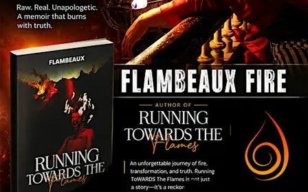 Launch/Reading of "Running Towards the Flames" by Flambeaux