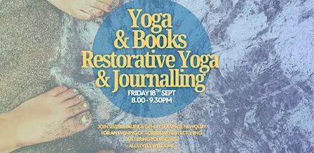 Slow Flow and Words - Restorative Yoga and Journalling ✨✍️
