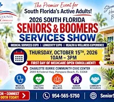 Boomers and Seniors Services Show, Medical Services, Longevity, Heath Fair