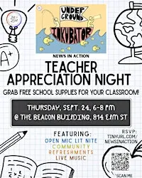 Teacher Appreciation Night