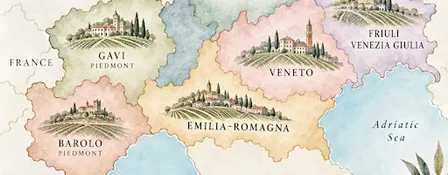A Taste of Northern Italy An Evening of Wine & Pairings at The Parlor