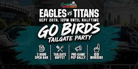 Eagles vs Titans Tailgate on the Deck!