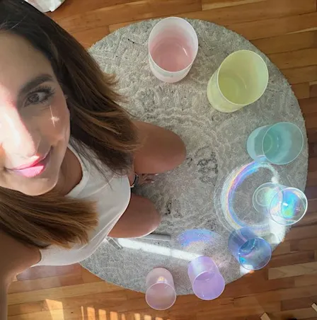 Crystal Bowl Sound Bath : online Wed Nights