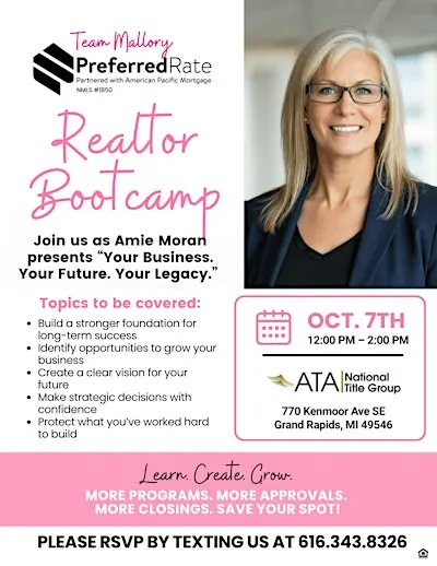 Realtor Bootcamp: Your Business. Your Future. Your Legacy.