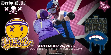 LA Derby Dolls: Varsity Brawlers vs Scream Queens