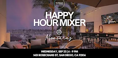 Happy Hour Mixer @ The Monsaraz