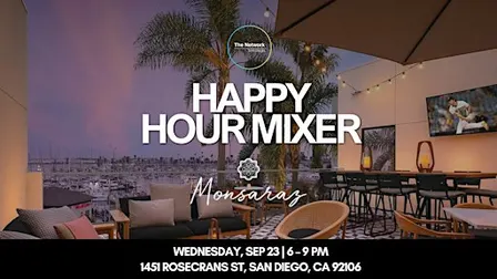Happy Hour Mixer @ The Monsaraz