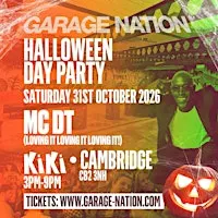 Garage Nation Cambridge Halloween Old Skool Day Party