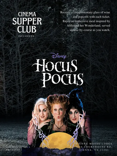 10/24 CSC: Hocus Pocus 5PM - 6:30PM