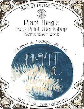 Signa Presents: Plant Magic Impressions - Eco Printing Workshop