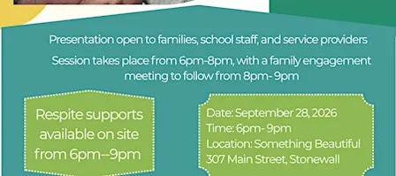 Interlake Connections: Age of Majority; Planning for Adulthood